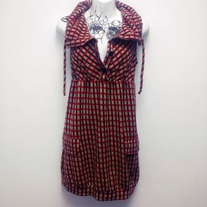 Charlotte Russe plaid retro mini dress